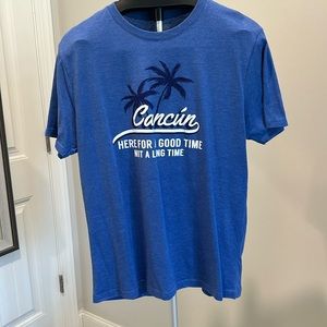 Blue T-Shirt Cancun